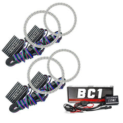 ORACLE Lighting - Oracle Nissan 370 Z 09 - 20 Dual Halo Kit - ColorSHIFT w/ BC1 Controller - Demon Performance