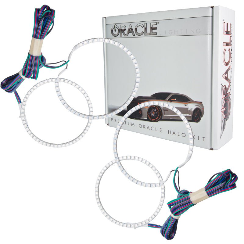 ORACLE Lighting - Oracle Nissan Titan 08 - 15 Halo Kit - ColorSHIFT w/ 2.0 Controller - Demon Performance