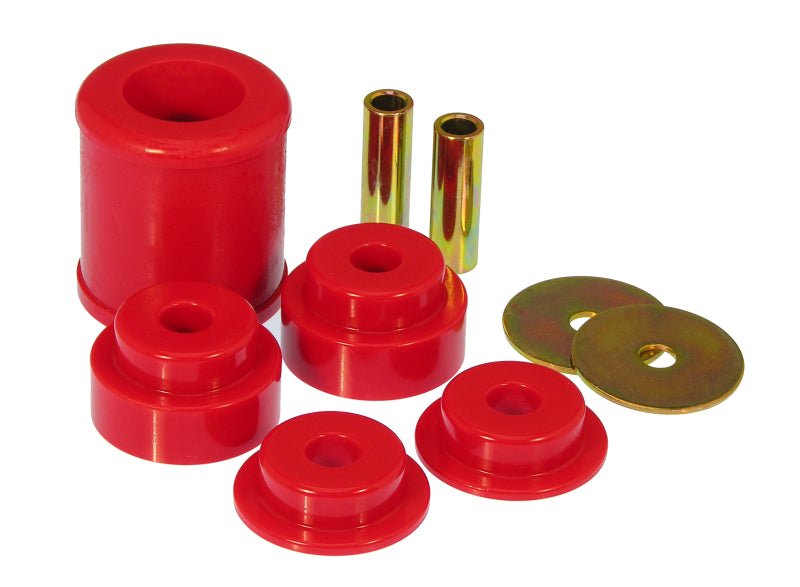 Prothane - Prothane Nissan Diff Bushings - Red - Demon Performance