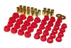 Prothane - Prothane Nissan Rear Control/Radius Arm/Lower Link Bushings - Red - Demon Performance