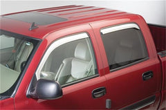 Putco - Putco 09-18 Ram 1500 - Crew Cab (Set of 4) Excl Rebel Model Element Chrome Window Visors - Demon Performance