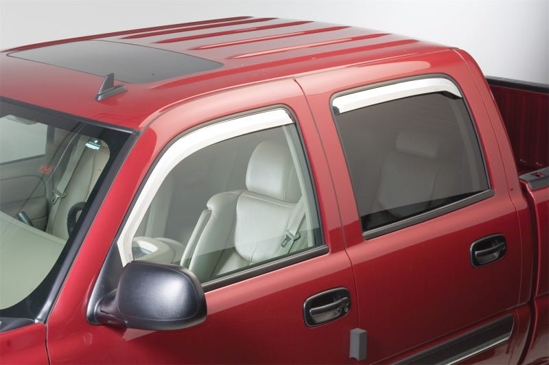 Putco - Putco 10-20 RAM 2500/3500 - Quad Cab (Set of 4) Element Chrome Window Visors - Demon Performance
