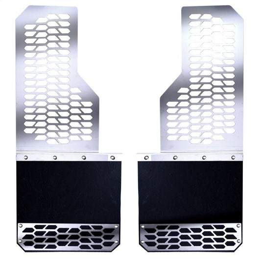 Putco - Putco 14-20 Chevrolet Silverado LD / GMC Sierra LD - Set of 2 Mud Skins - Polished SS w/ Hex Shield - Demon Performance