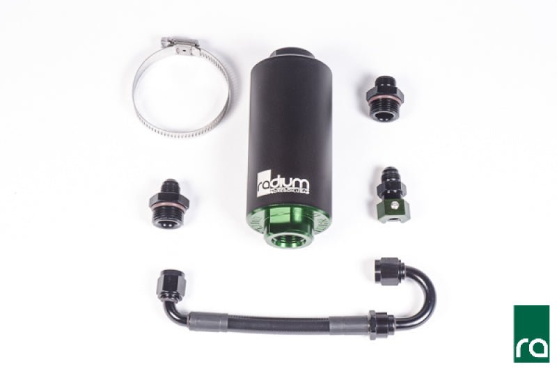 Radium Engineering - Radium Engineering Fuel Filter Kit Porsche 996/997.1 AWD Microglass 12 Micron - Demon Performance