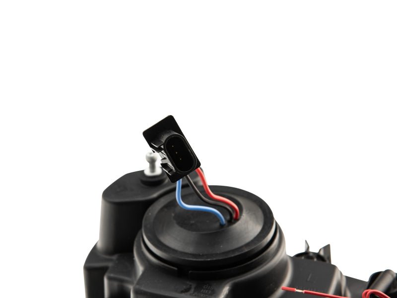 Raxiom - Raxiom 08 - 14 Dodge Challenger Dual LED Halo Projector Headlights - Black Housing (Clear Lens) - Demon Performance