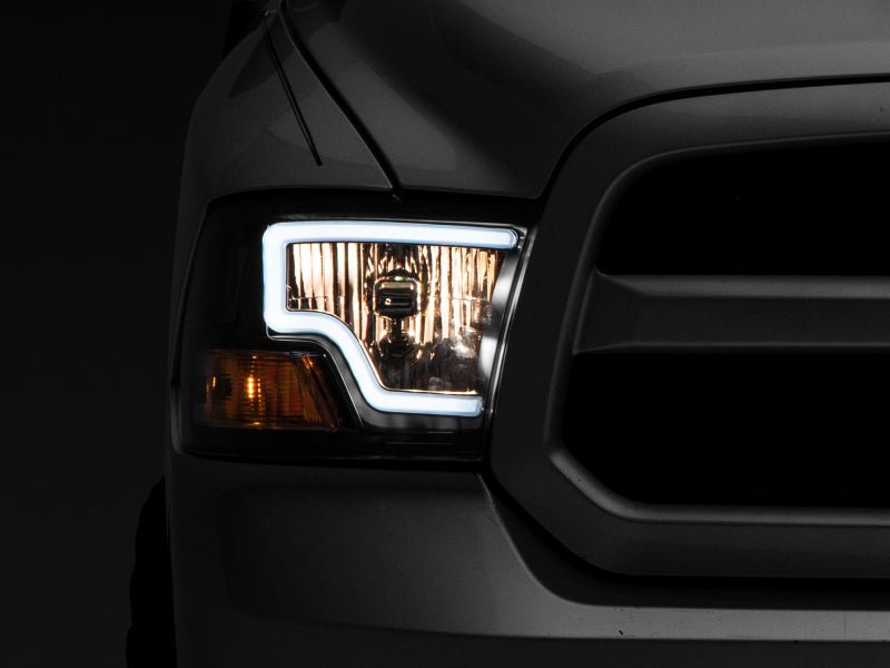 Raxiom - Raxiom 09 - 18 Dodge RAM 1500 LED Bar Headlights - Black Housing (Clear Lens) - Demon Performance