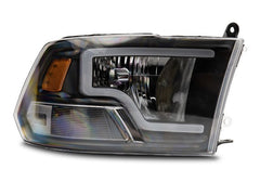 Raxiom - Raxiom 09 - 18 Dodge RAM 1500 LED Bar Headlights - Black Housing (Clear Lens) - Demon Performance