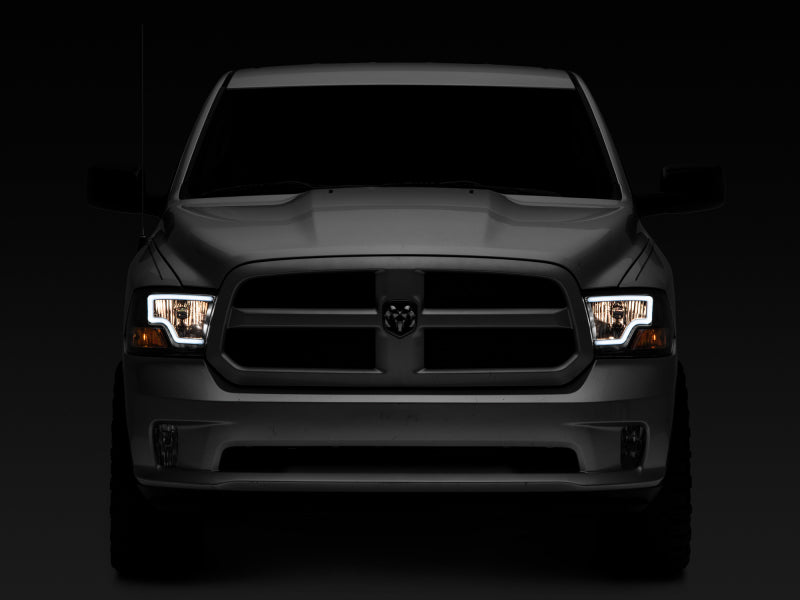Raxiom - Raxiom 09 - 18 Dodge RAM 1500 LED Bar Headlights - Black Housing (Clear Lens) - Demon Performance