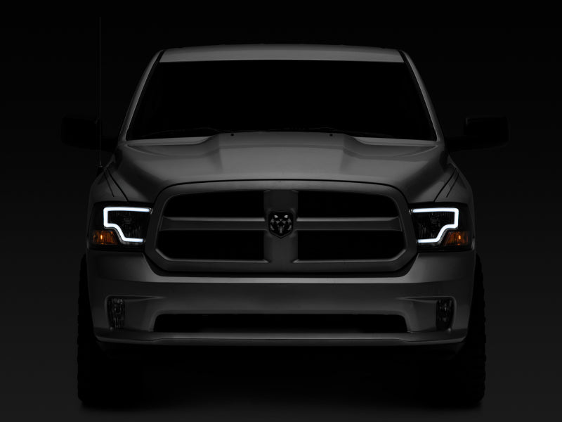 Raxiom - Raxiom 09 - 18 Dodge RAM 1500 LED Bar Headlights - Black Housing (Clear Lens) - Demon Performance