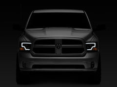 Raxiom - Raxiom 09 - 18 Dodge RAM 1500 LED Bar Headlights - Black Housing (Clear Lens) - Demon Performance