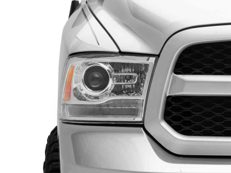 Raxiom - Raxiom 09 - 18 Dodge RAM 1500 LED Halo Headlights w/ Swtchbck Turn Signals - Chrome Hsng (Clear Lens) - Demon Performance
