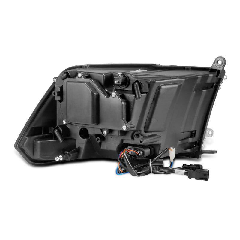 Raxiom - Raxiom 09 - 18 Dodge RAM 1500 LED Halo Headlights w/ Swtchbck Turn Signals - Chrome Hsng (Clear Lens) - Demon Performance