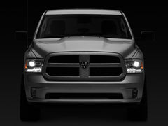 Raxiom - Raxiom 09 - 18 Dodge RAM 1500 LED Halo Headlights w/ Swtchbck Turn Signals - Chrome Hsng (Clear Lens) - Demon Performance