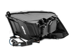 Raxiom - Raxiom 09 - 18 Dodge RAM 1500 LED Halo Headlights w/Switchback Turn Signals - Blk Housing (Clear Lens) - Demon Performance