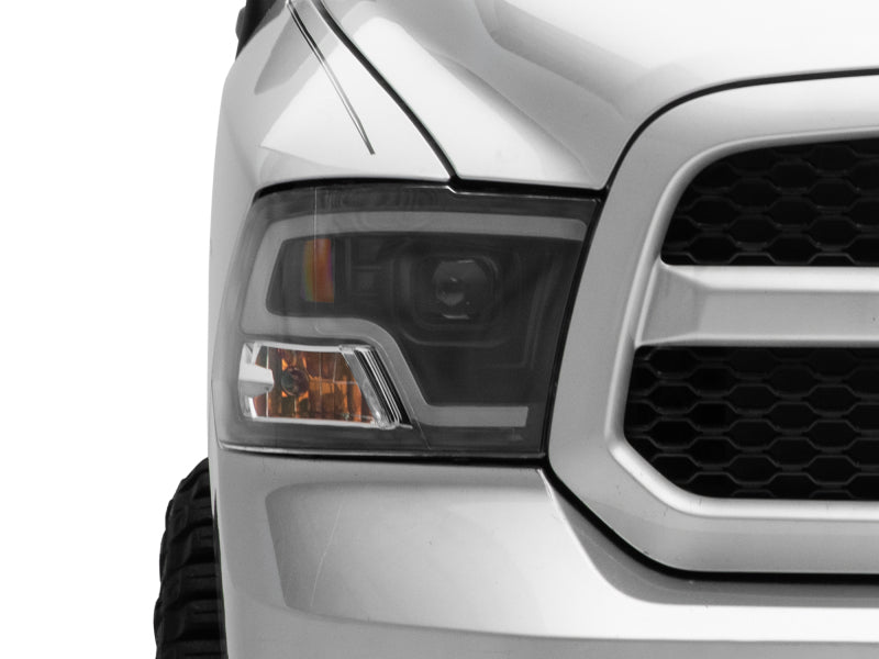 Raxiom - Raxiom 09 - 18 RAM 1500 LED Halo Projector Headlights - Black Housing (Clear Lens) - Demon Performance