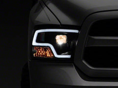 Raxiom - Raxiom 09 - 18 RAM 1500 LED Halo Projector Headlights - Black Housing (Clear Lens) - Demon Performance