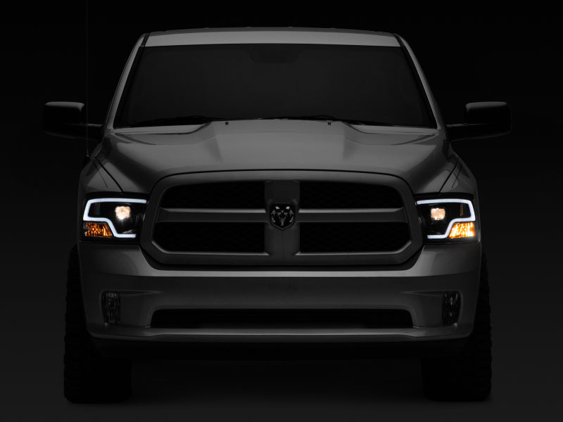 Raxiom - Raxiom 09 - 18 RAM 1500 LED Halo Projector Headlights - Black Housing (Clear Lens) - Demon Performance