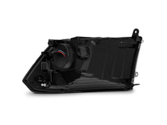 Raxiom - Raxiom 09 - 18 RAM 1500 Super White LED Halo Projector Headlights - Black Housing (Clear Lens) - Demon Performance