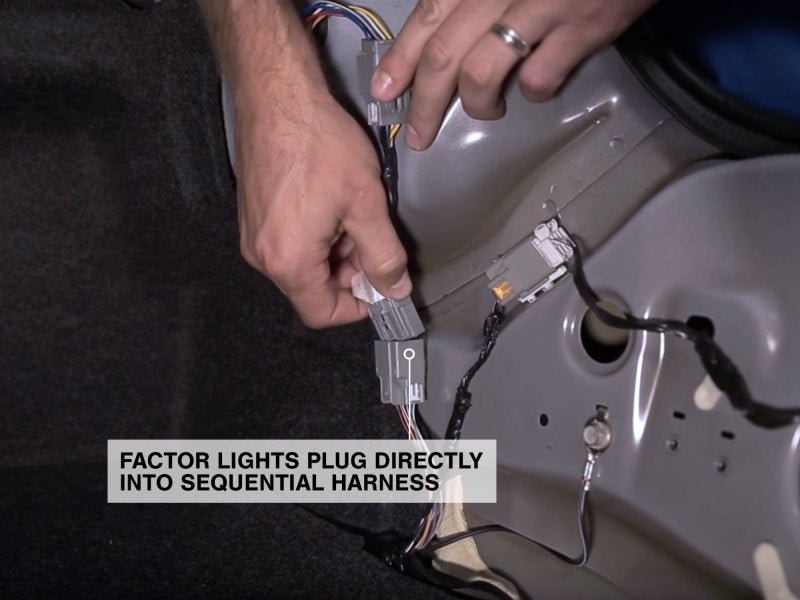 Raxiom - Raxiom 10 - 22 Ford Mustang Tail Light Sequencer (Plug - and - Play) - Demon Performance