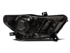 Raxiom - Raxiom 15 - 17 Ford Mustang GT350 GT500 LED Projector Headlights - Blk Housing (Clear Lens) - Demon Performance