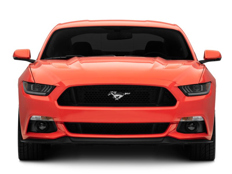 Raxiom - Raxiom 15 - 17 Ford Mustang GT350 GT500 LED Projector Headlights - Blk Housing (Clear Lens) - Demon Performance