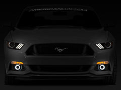 Raxiom - Raxiom 15 - 17 Ford Mustang LED Halo Fog Lights (w/ Factory Fog Lights) - Demon Performance