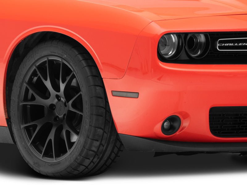 Raxiom - Raxiom 15 - 22 Challenger Excluding Widebody Axial Series LED Side Marker Lights (Smoked) - Demon Performance