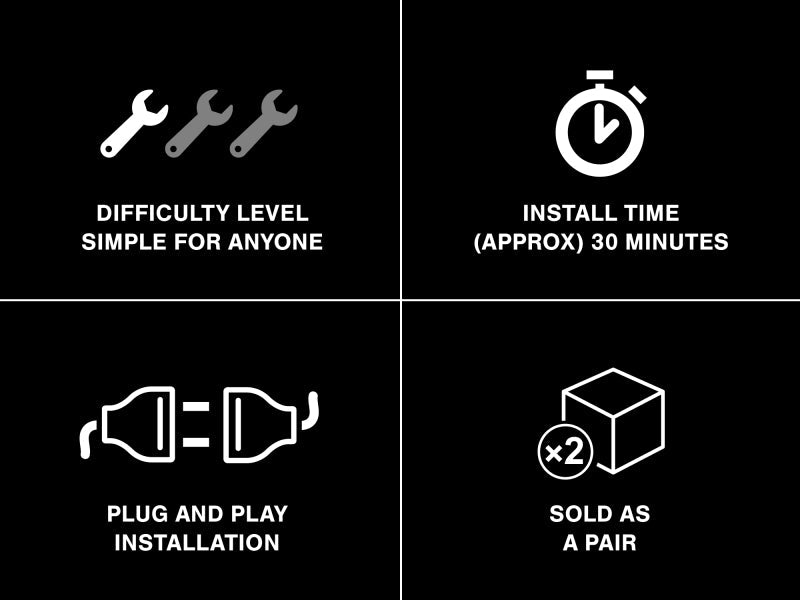 Raxiom - Raxiom 15 - 22 Ford Mustang Halo LED Tail Lights - Gloss Black Housing (Smoked Lens) - Demon Performance