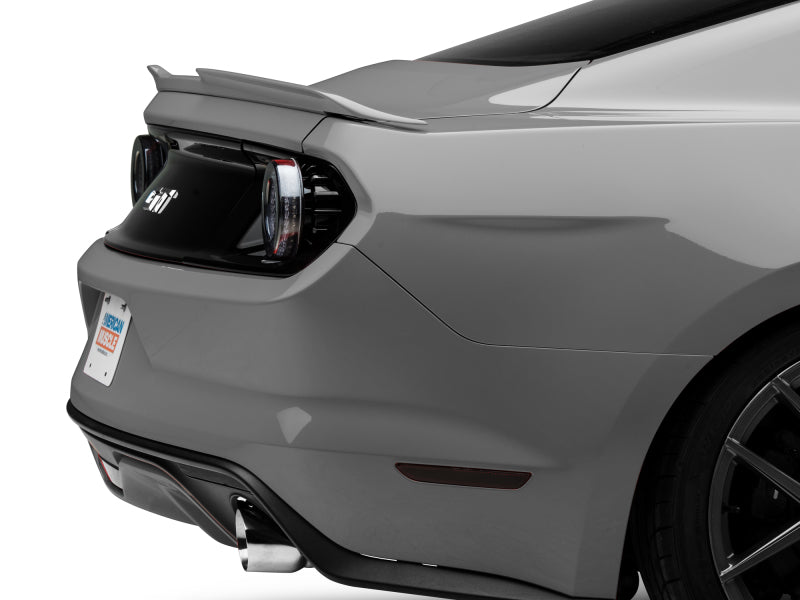 Raxiom - Raxiom 15 - 22 Ford Mustang Halo LED Tail Lights - Gloss Black Housing (Smoked Lens) - Demon Performance
