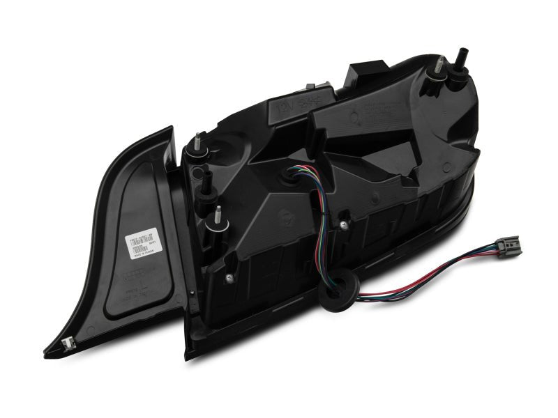 Raxiom - Raxiom 15 - 22 Ford Mustang Profile LED Tail Lights - Gloss Black Housing (Smoked Lens) - Demon Performance