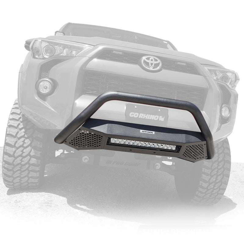 Go Rhino - RC4 LR Frame - 2in - Textured Black - Demon Performance