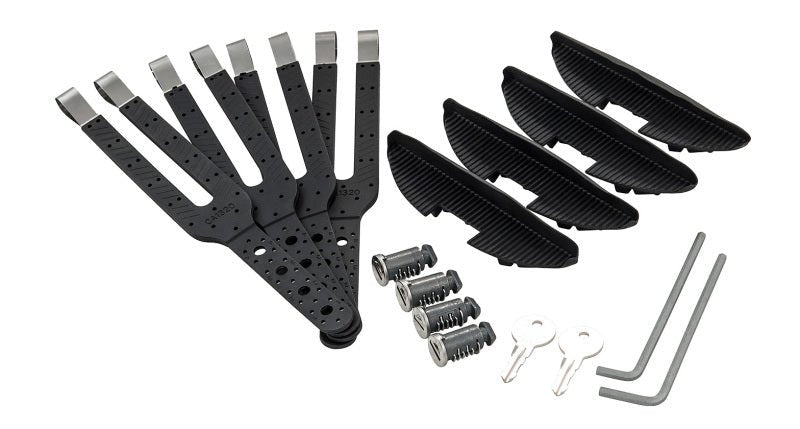Rhino - Rack - Rhino - Rack StealthBar Hardware Kit - Short Strap - Demon Performance