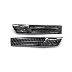 Seibon - Seibon 09 - 10 Nissan GTR R35 Carbon Fiber Fender Duct Logos (Pair) - Demon Performance