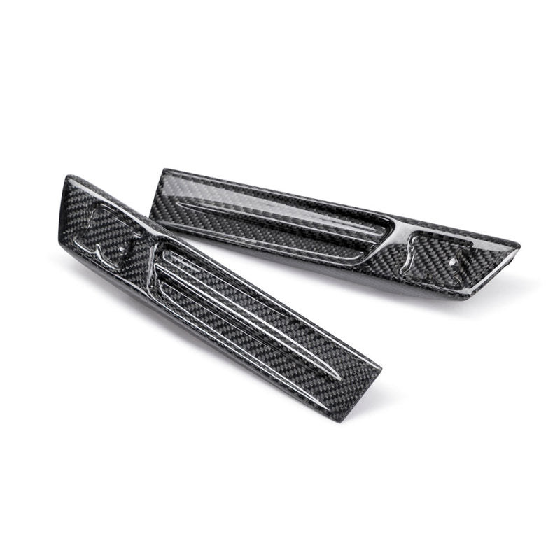 Seibon - Seibon 09 - 10 Nissan GTR R35 Carbon Fiber Fender Duct Logos (Pair) - Demon Performance