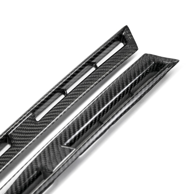 Seibon - Seibon 09 - 10 Nissan GTR R35 Carbon Fiber Fender Ducts (Pair) - Demon Performance