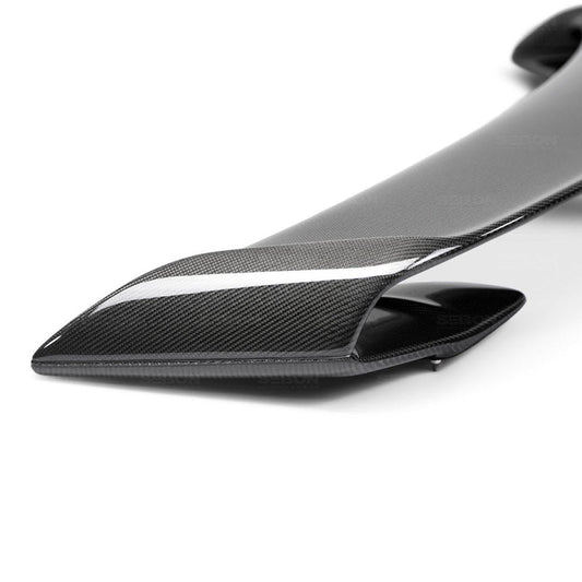 Seibon - Seibon 09 - 10 Nissan GTR R35 OEM Carbon Fiber Rear Spoiler - Demon Performance