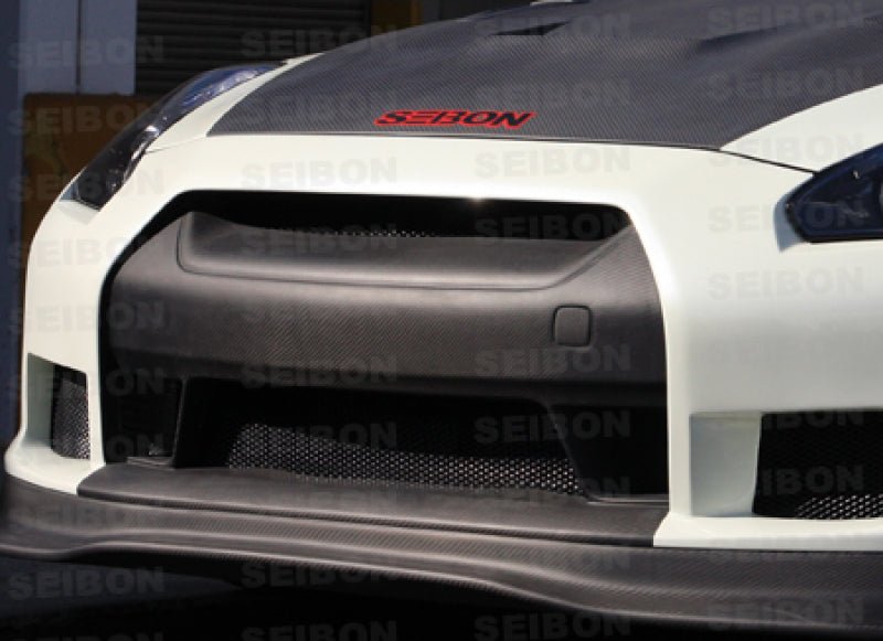 Seibon - Seibon 09 - 10 Nissan Skyline R35 GTR OEM Carbon Fiber Front Grill - Demon Performance