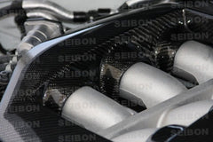Seibon - Seibon 09 - 11 Nissan GTR R35 Carbon Fiber Engine Cover - Demon Performance