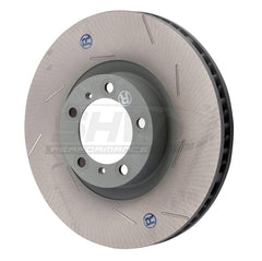 SHW Performance - SHW 11 - 16 Porsche Panamera 4 3.6L w/o Ceramics Right Front Slotted Monobloc Brake Rotor (298615302B) - Demon Performance