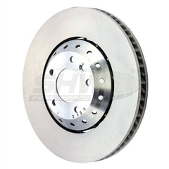 SHW Performance - SHW 15 - 18 Porsche Cayenne GTS w/19in Wheel w/o Ceramics Left Frt Smooth LW Brake Rotor (95835140350) - Demon Performance