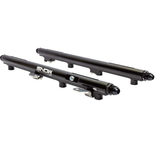 Snow Performance - Snow 2005+ Hemi 5.7L/6.1L Factory Height Injectors Return Style Billet Fuel Rail Kit - Demon Performance