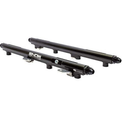 Snow Performance - Snow 2005+ Hemi 5.7L/6.1L Factory Height Injectors Return Style Billet Fuel Rail Kit - Demon Performance