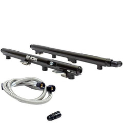 Snow Performance - Snow 2005+ Hemi 5.7L/6.1L Factory Hookup Billet Fuel Rail Kit - Demon Performance