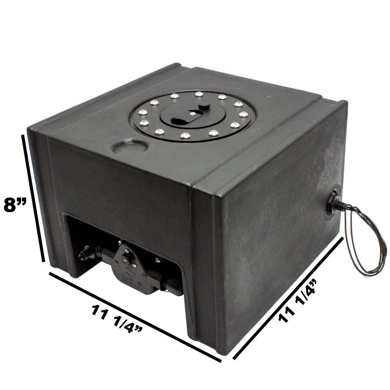 Snow Performance - Snow Performance 2.5 Gallon Tank W/ Built in Pump Mount - Demon Performance