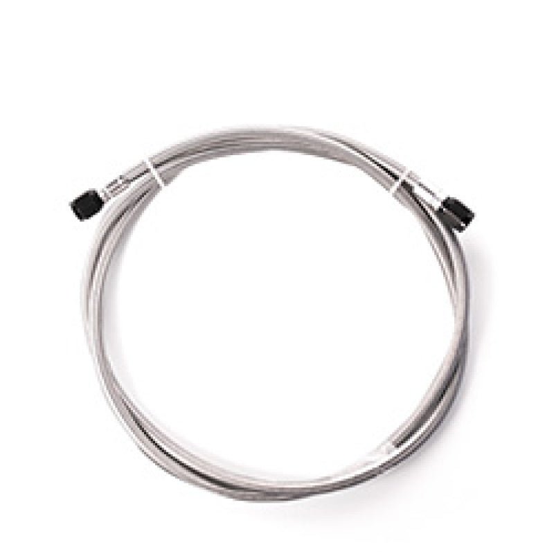 Snow Performance - Snow Performance 2ft Stainless Steel Braided Line (Black) w/ 4AN Fittings - Demon Performance