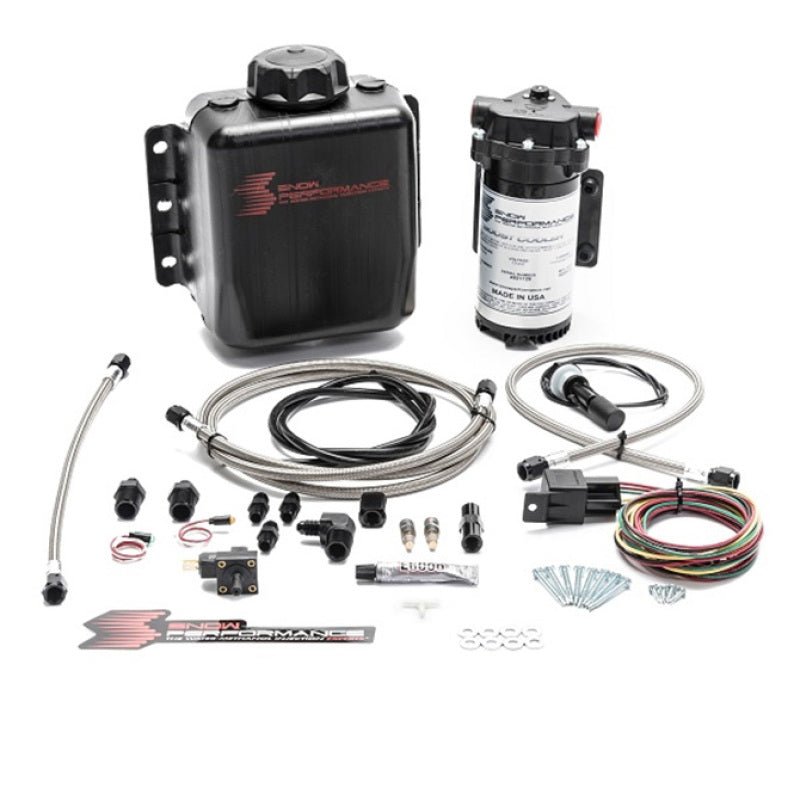 Snow Performance - Snow Performance Stg 1 Boost Cooler F/I Water Injection Kit (Incl. SS Braided Line and 4AN Fittings) - Demon Performance