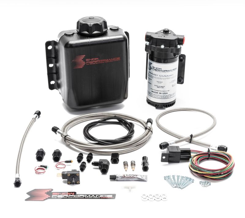 Snow Performance - Snow Performance Stg 1 Boost Cooler Water Injection Kit TD (w/SS Braided Line & 4AN Fittings) - Demon Performance