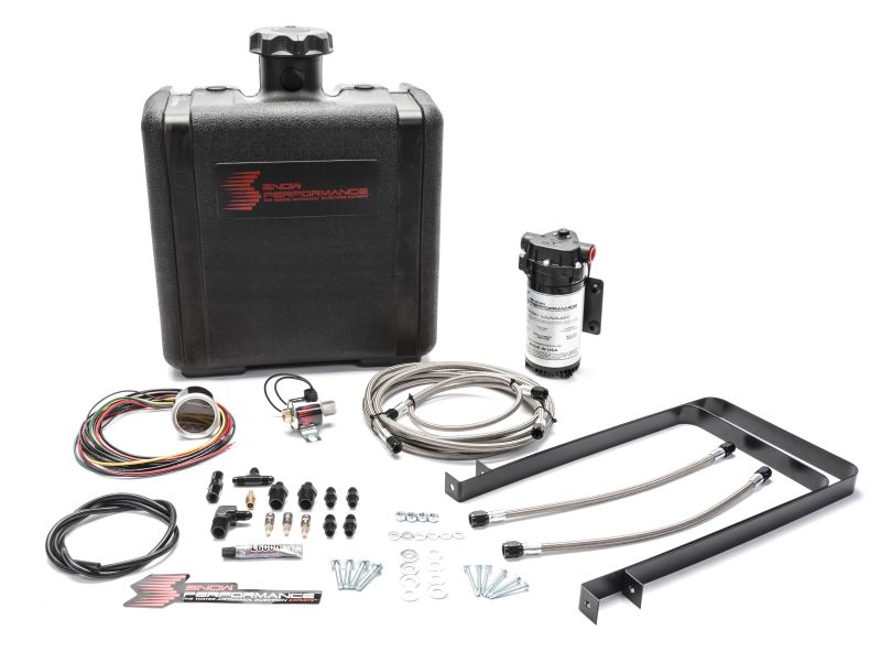 Snow Performance - Snow Performance Stg 2 Boost Cooler Water Injection Kit TD Univ. (SS Braided Line and 4AN Fittings) - Demon Performance