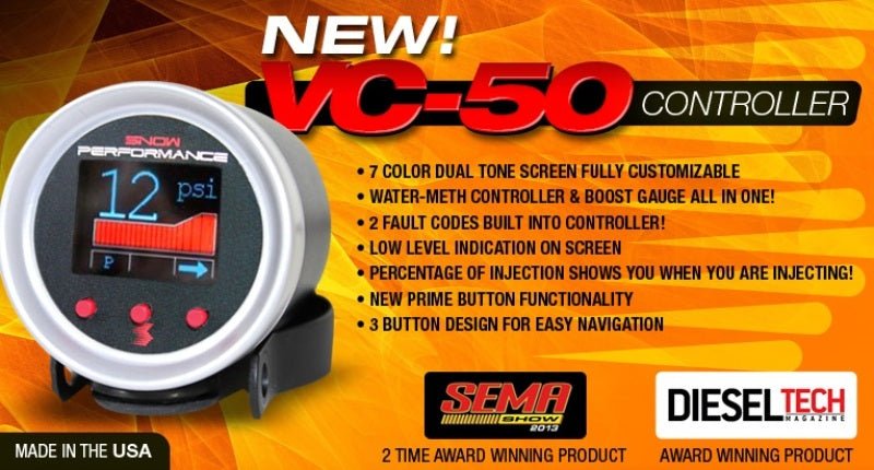 Snow Performance - Snow Performance Stg 2 Boost Cooler Water Injection Kit TD Univ. (SS Braided Line and 4AN Fittings) - Demon Performance