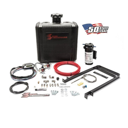 Snow Performance - Snow Performance Stg 3 Boost Cooler Water Injection Kit TD (Red Hi - Temp Tubing and Quick Fittings) - Demon Performance